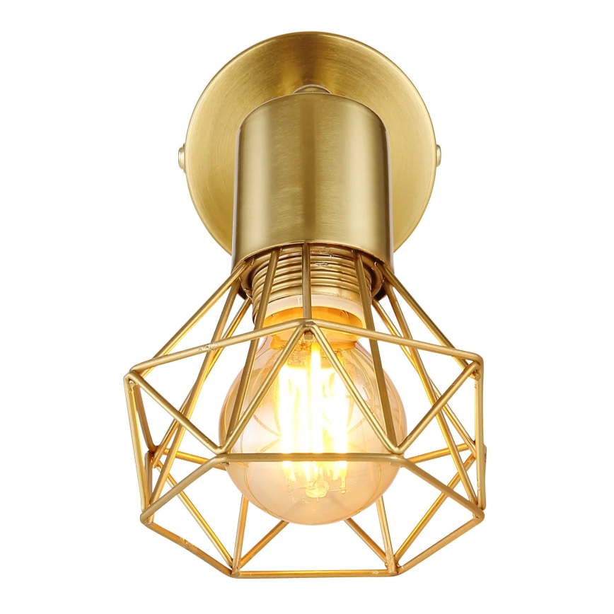 Globo - Wall spotlight 1xE14/40W/230V gold