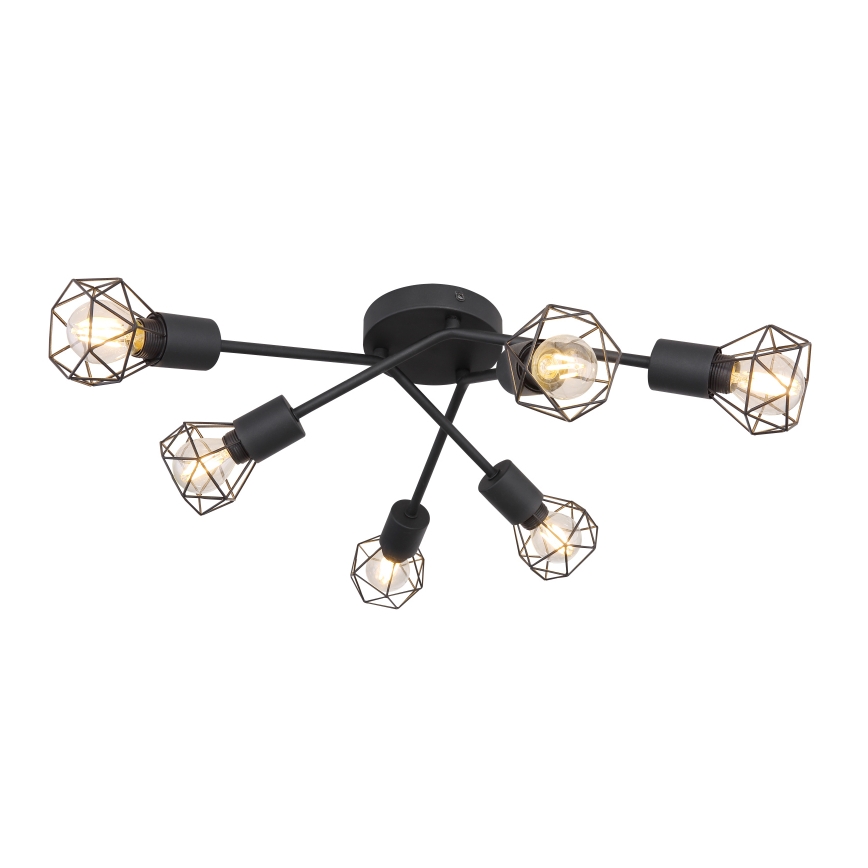 Globo - Surface-mounted chandelier 6xE14/40W/230V