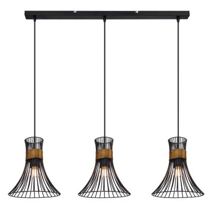 Globo 54814-3H - Chandelier on a string PURRA 3xE27/60W/230V