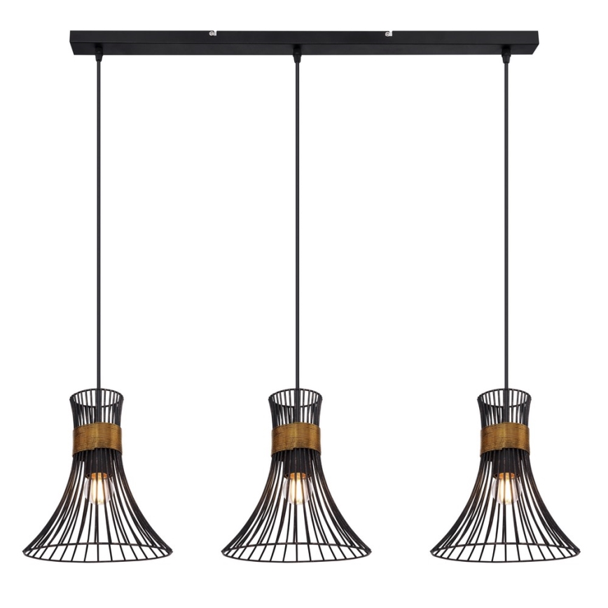 Globo 54814-3H - Chandelier on a string PURRA 3xE27/60W/230V