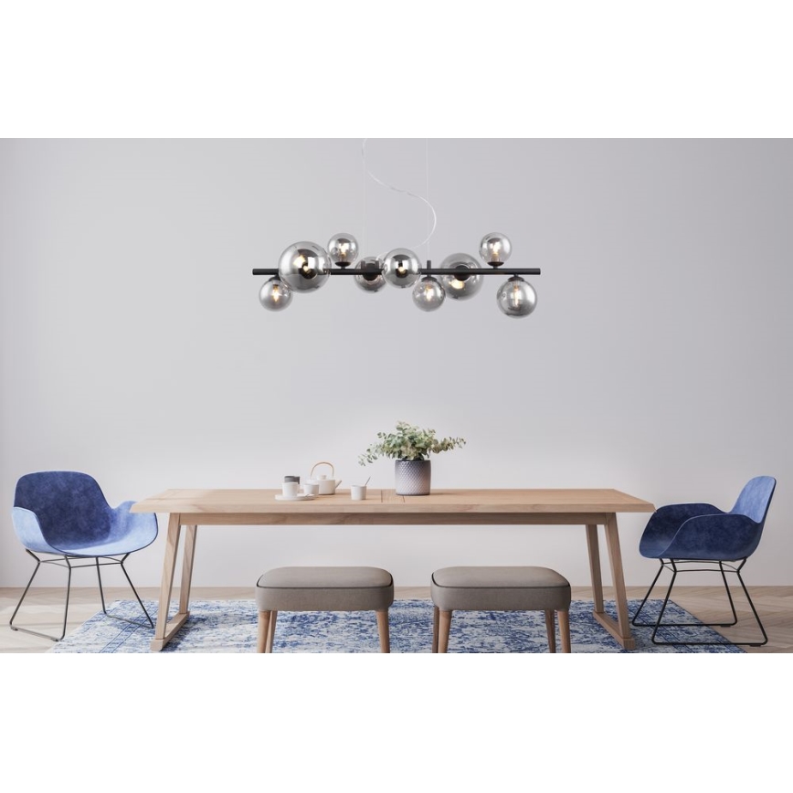 Globo - LED Chandelier on a string 9xG9/3W/230V