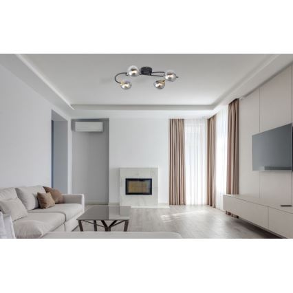 Globo - Surface-mounted chandelier 4xG9/28W/230V