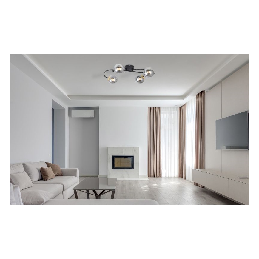 Globo - Surface-mounted chandelier 4xG9/28W/230V