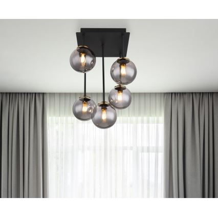 Globo - Chandelier on a pole 5xG9/28W/230V