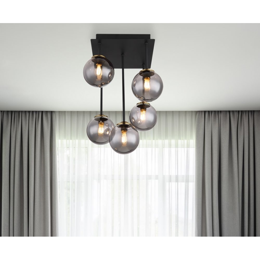 Globo - Chandelier on a pole 5xG9/28W/230V