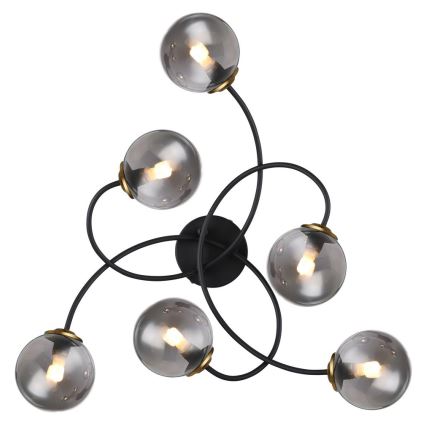 Globo - Surface-mounted chandelier 6xG9/28W/230V