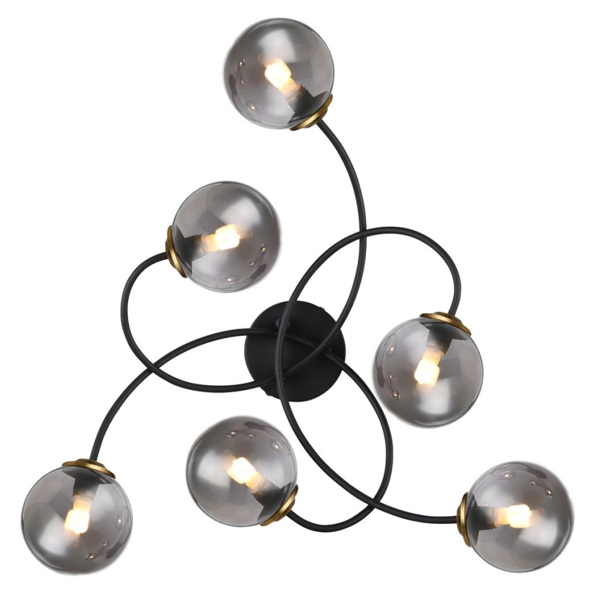 Globo - Surface-mounted chandelier 6xG9/28W/230V