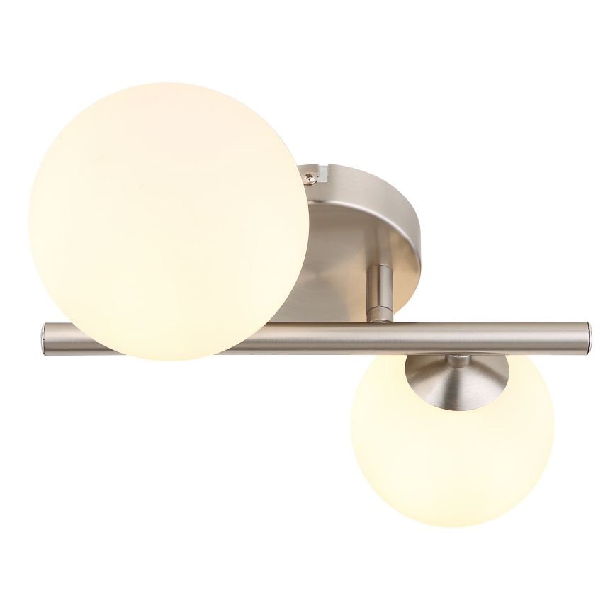 Globo - LED Surface-mounted chandelier 2xG9/3W/230V matte chrome