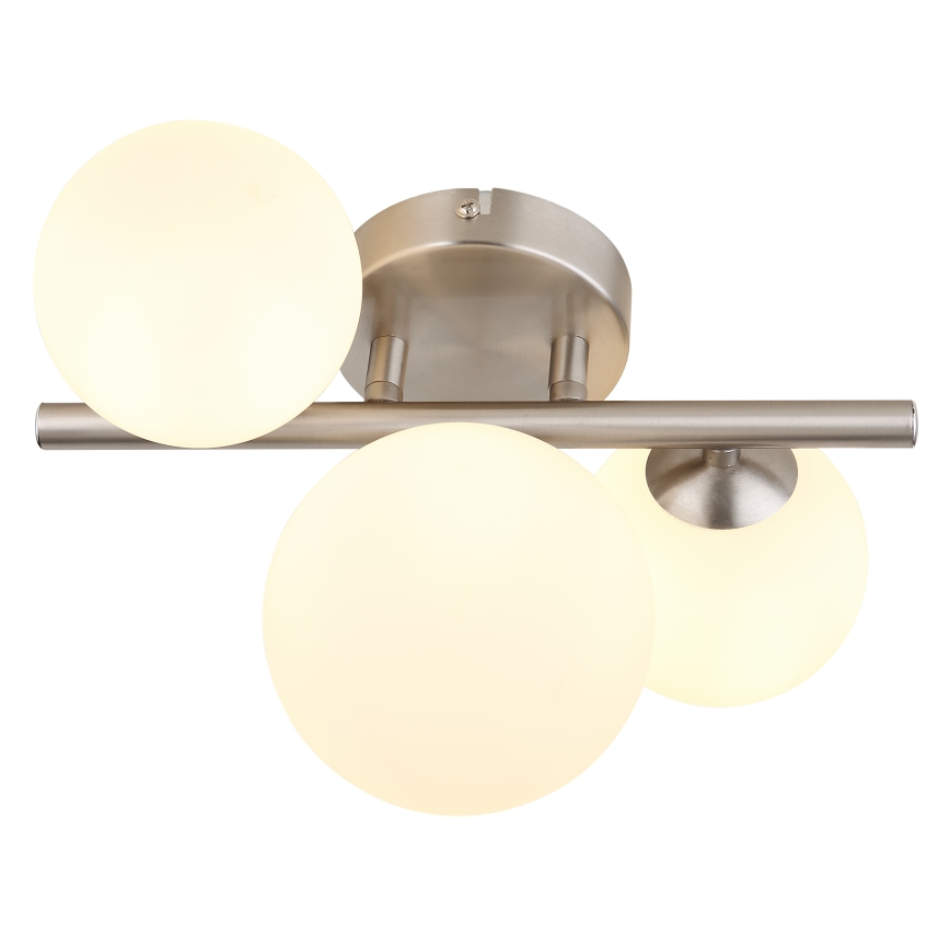 Globo - LED Surface-mounted chandelier RIHA 3xG9/3,5W/230V matte chrome