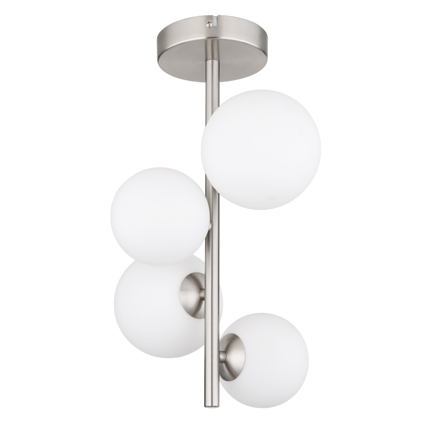 Globo - LED Chandelier on a pole 4xG9/3W/230V matte chrome