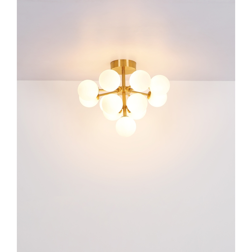 Globo - Surface-mounted chandelier 13xG9/5W/230V d. 56 cm black