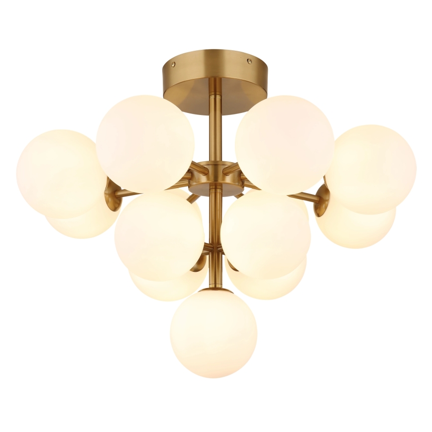 Globo - Surface-mounted chandelier 13xG9/5W/230V d. 56 cm gold