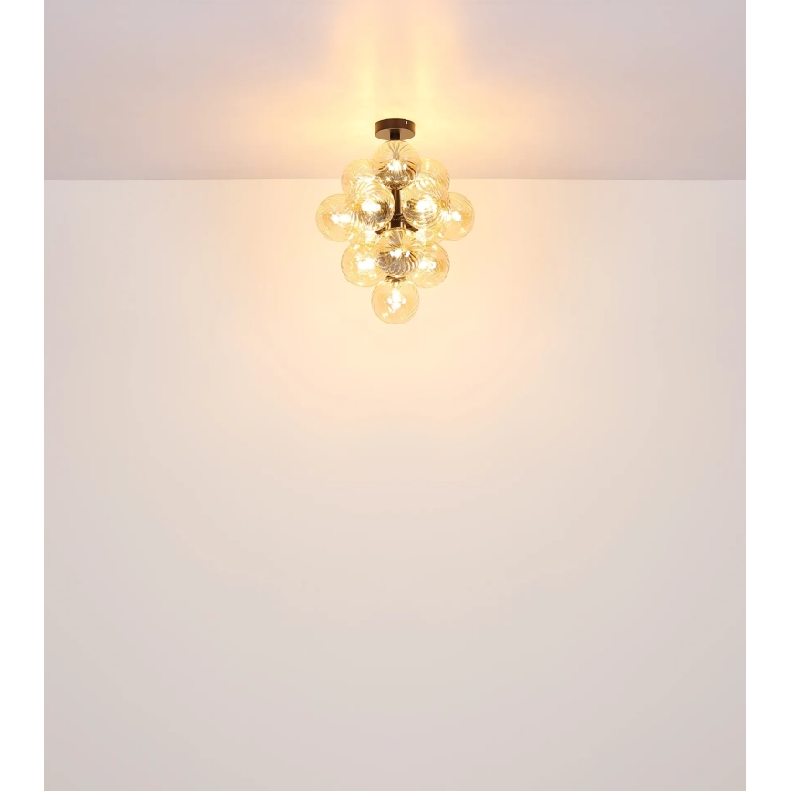 Globo - Rod-mounted chandelier 13xG9/4W/230V