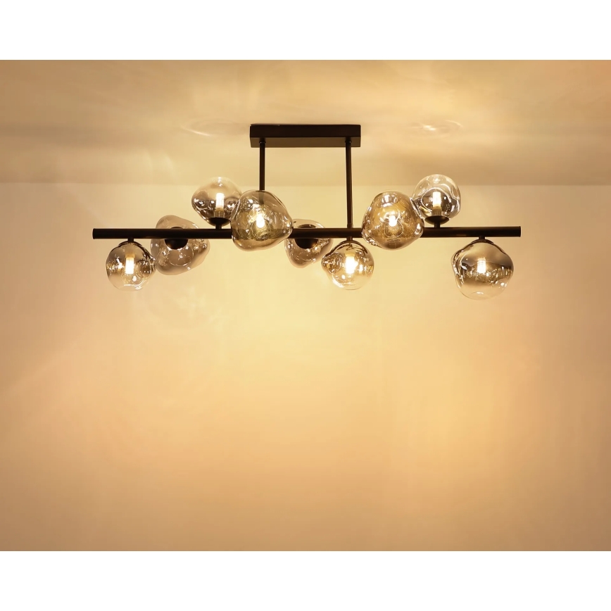 Globo - Rod-mounted pendant light 9xG9/5W/230V 33x87 cm