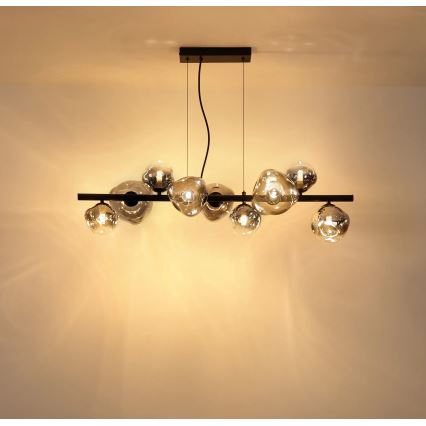 Globo - Cable-suspended chandelier 9xG9/5W/230V