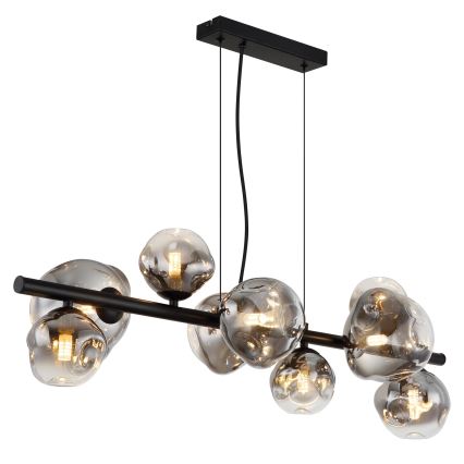 Globo - Cable-suspended chandelier 9xG9/5W/230V