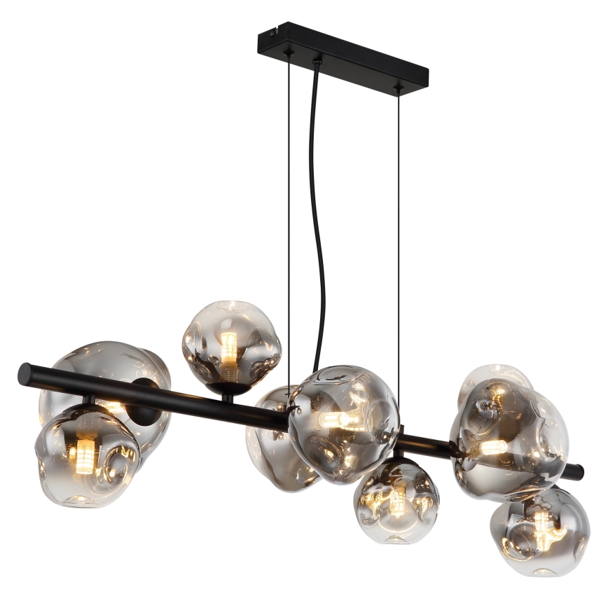 Globo - Cable-suspended chandelier 9xG9/5W/230V