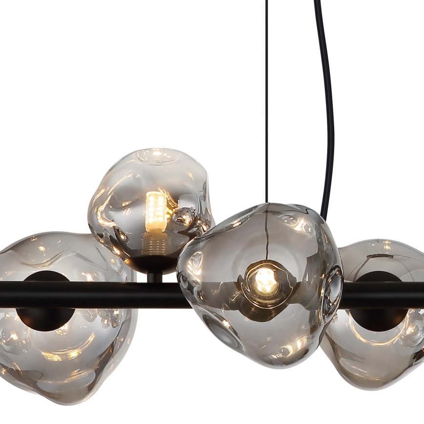 Globo - Cable-suspended chandelier 9xG9/5W/230V