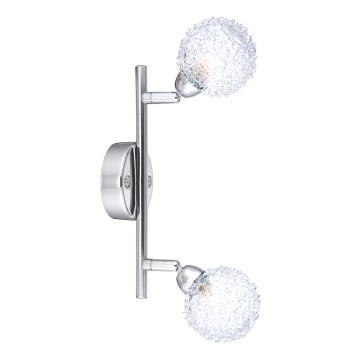 GLOBO 56624-2 - Ceiling light ORINA 2xG9/33W