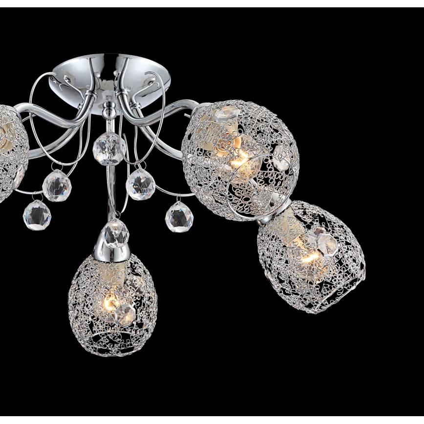 Globo - Surface-mounted chandelier 5xE14/40W/230V