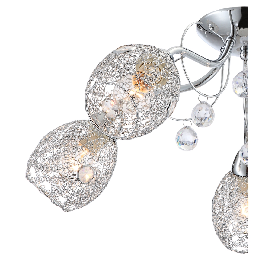 Globo - Surface-mounted chandelier 5xE14/40W/230V
