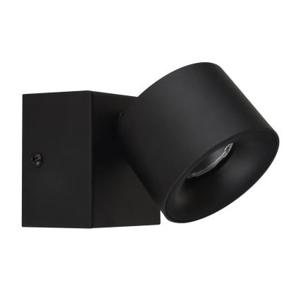 Globo - LED Wall spotlight LED/6W/230V black