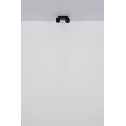 Globo - LED Spotlight 2xLED/6W/230V black