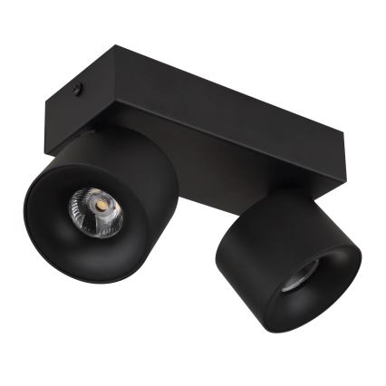 Globo - LED Spotlight 2xLED/6W/230V black