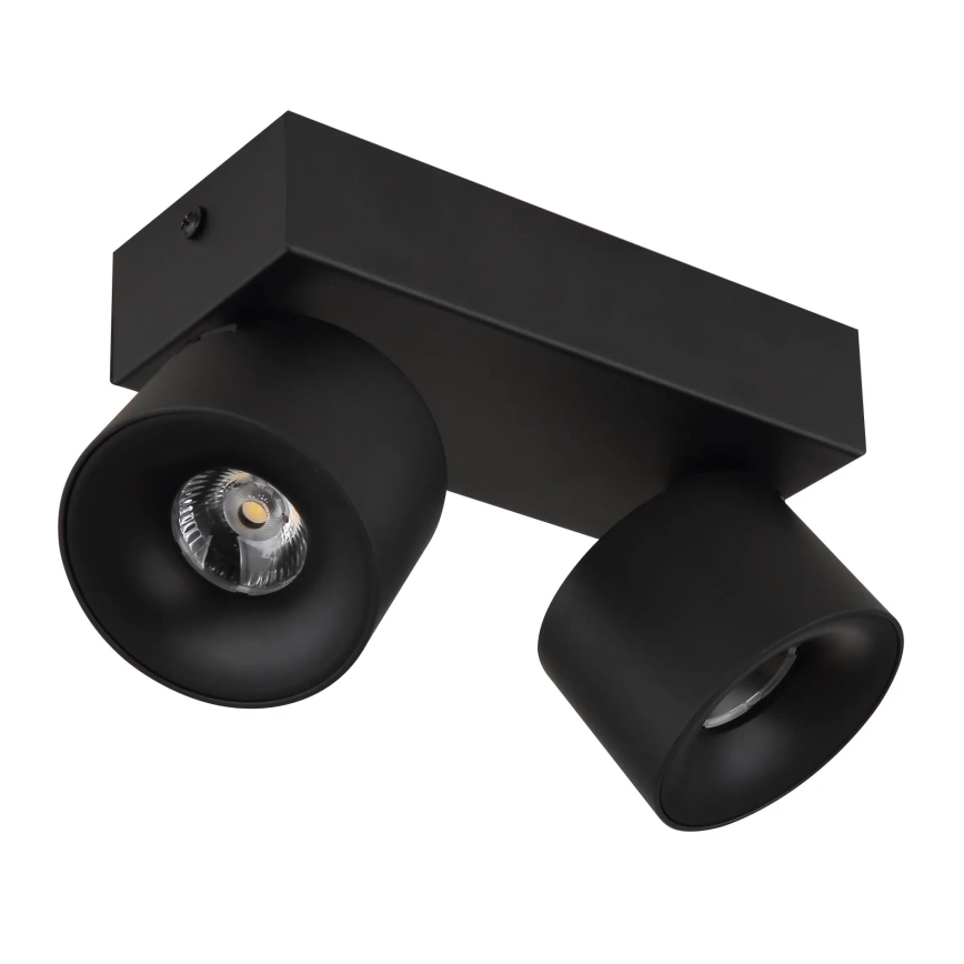 Globo - LED Spotlight 2xLED/6W/230V black