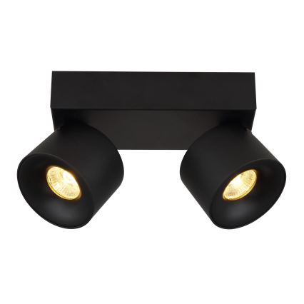 Globo - LED Spotlight 2xLED/6W/230V black