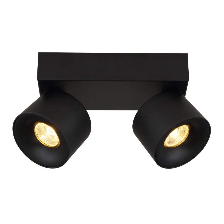 Globo - LED Spotlight 2xLED/6W/230V black