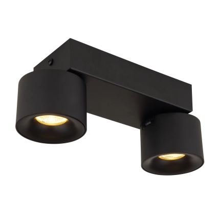 Globo - LED Spotlight 2xLED/6W/230V black