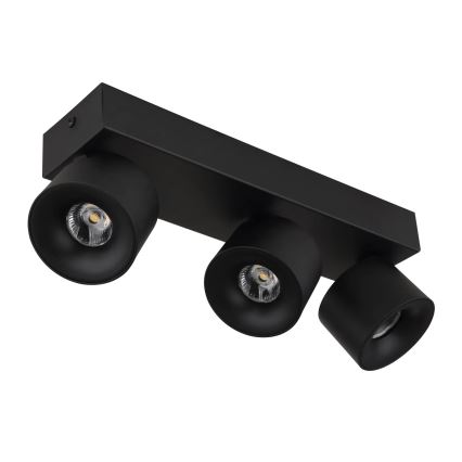 Globo - LED Spotlight 3xLED/6W/230V black