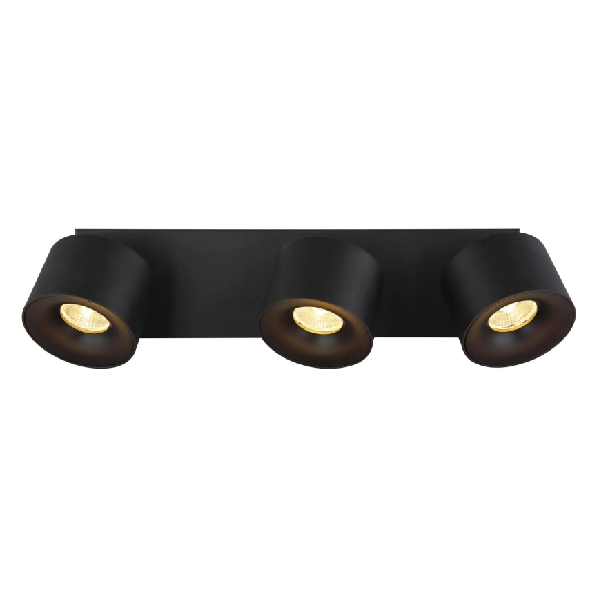 Globo - LED Spotlight 3xLED/6W/230V black