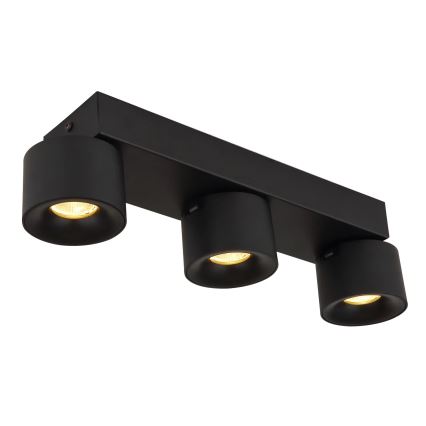 Globo - LED Spotlight 3xLED/6W/230V black