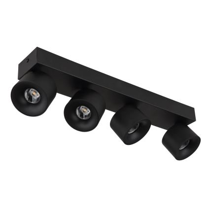 Globo - LED Spotlight 4xLED/6W/230V black