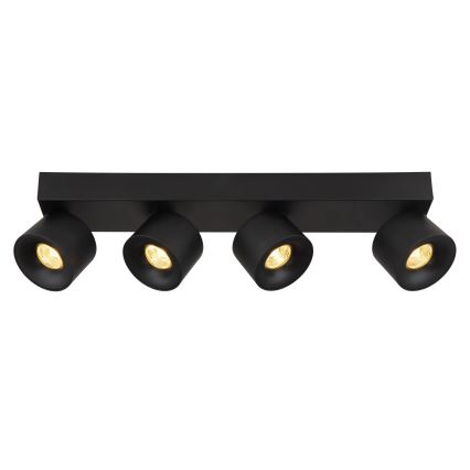 Globo - LED Spotlight 4xLED/6W/230V black