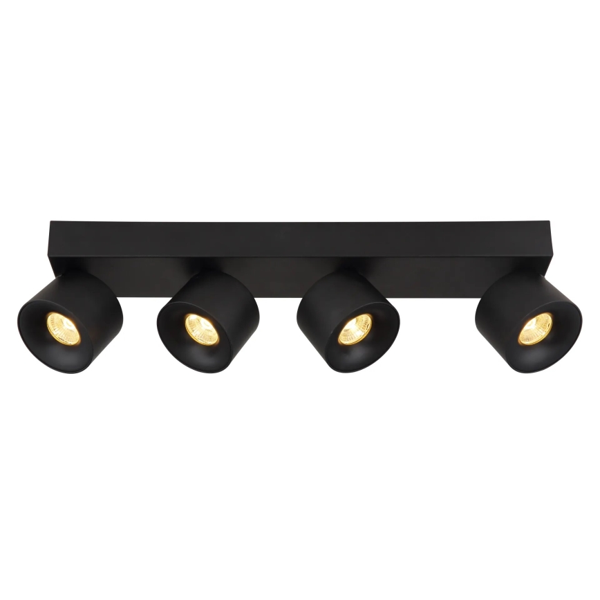 Globo - LED Spotlight 4xLED/6W/230V black