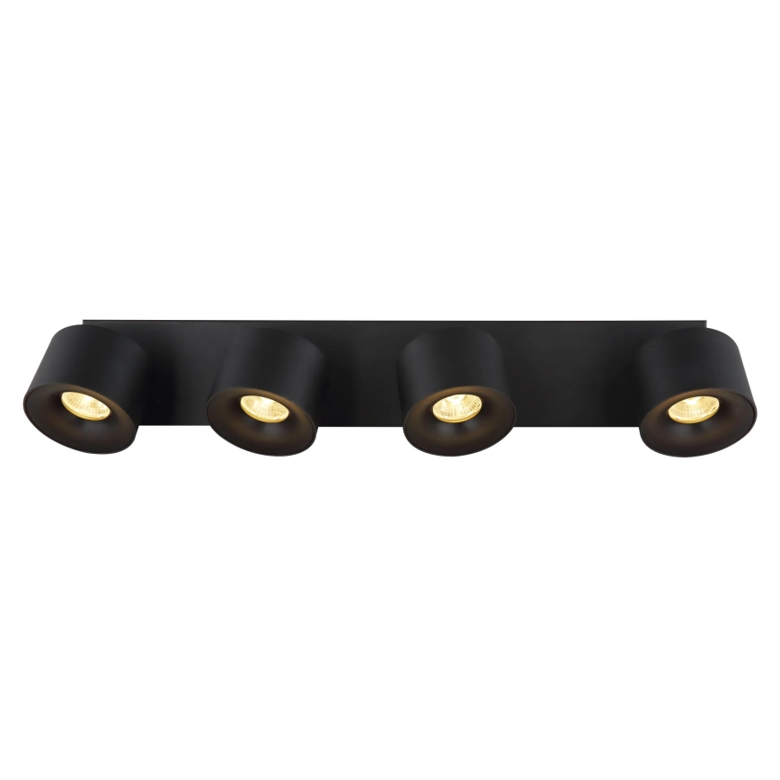 Globo - LED Spotlight 4xLED/6W/230V black