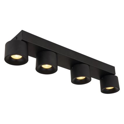 Globo - LED Spotlight 4xLED/6W/230V black