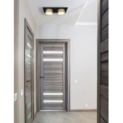 Globo - LED Ceiling Light LED/24W/230V 3000K 46x20 cm brass