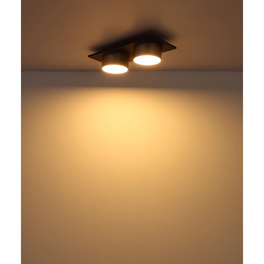 Globo - LED Ceiling Light LED/24W/230V 3000K 46x20 cm brass