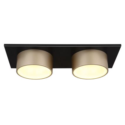 Globo - LED Ceiling Light LED/24W/230V 3000K 46x20 cm brass