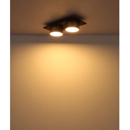 Globo - LED Ceiling Light LED/24W/230V 3000K 46x20 cm beige