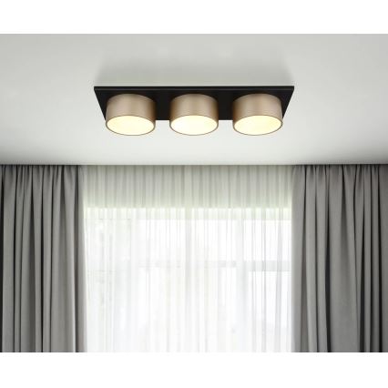 Globo - LED Ceiling Light LED/24W/230V 3000K 58x20 cm Brass