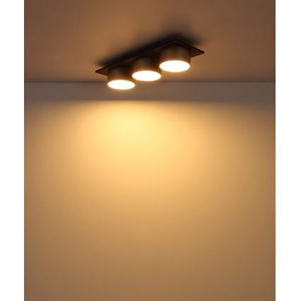 Globo - LED Ceiling Light LED/24W/230V 3000K 58x20 cm Brass