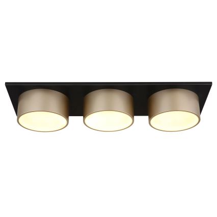 Globo - LED Ceiling Light LED/24W/230V 3000K 58x20 cm Brass
