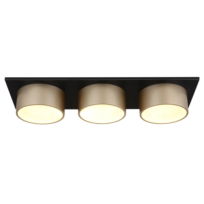 Globo - LED Ceiling Light LED/24W/230V 3000K 58x20 cm Brass