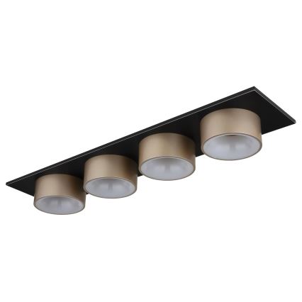 Globo - LED Ceiling Light LED/40W/230V 3000K 86x20 cm Brass finish