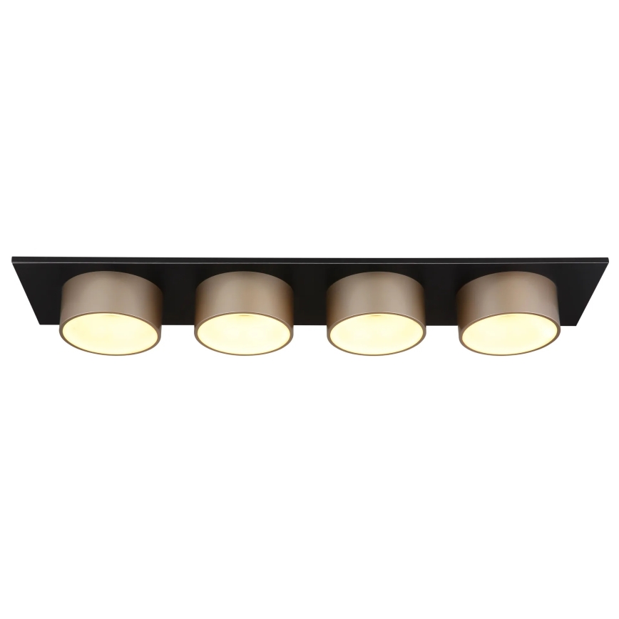 Globo - LED Ceiling Light LED/40W/230V 3000K 86x20 cm Brass finish